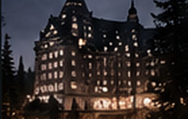 Illustrative night scene for Fairmont Hotel Macdonald
